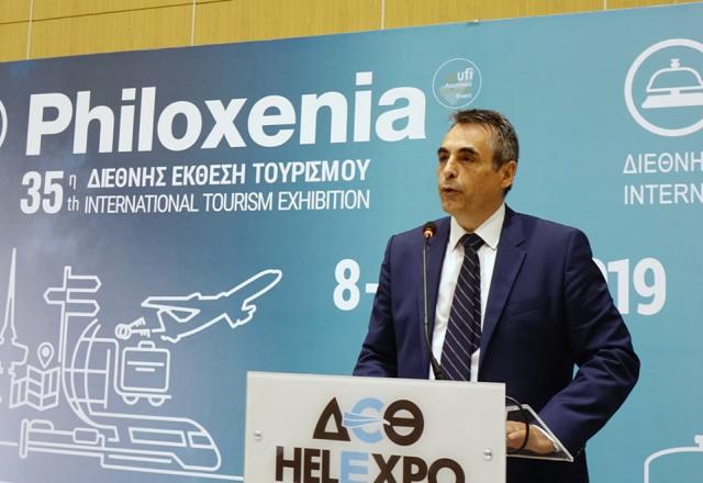 Εγκαινιάστηκαν Philoxenia-Hotelia  Αισιόδοξα τουριστικά μηνύματα  από τον υπουργό Τουρισμού, κ. Χάρη Θεοχάρη