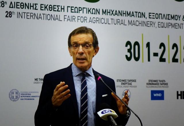 Εγκαινίασε την 28η Agrotica  ο υπουργός Αγροτικής Ανάπτυξης και Τροφίμων,  κ. Μάκης Βορίδης
